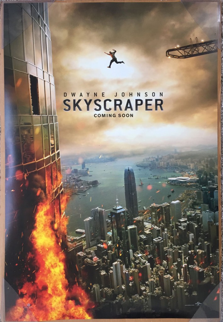 review skyscaper movie