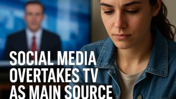 Social Media แซงหน้า TV: เมื่อแพลตฟอร์มออนไลน์กลายเป็นแหล่งข่าวหลักของชาวอเมริกัน