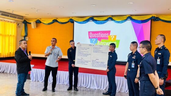 บรรยายเรื่อง “การจัดทำแผนพัฒนาศักยภาพ สหกรณ์รถยนต์บริการสนามบินเชียงใหม่ จำกัด”