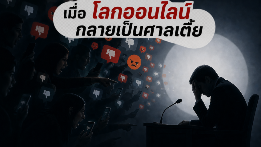 เมื่อโลกออนไลน์ กลายเป็น“ศาลเตี้ย”