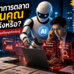 AI ทำการตลาดแทนคุณได้จริงหรือ? 7 ความเสี่ยงที่หลายธุรกิจมองข้าม